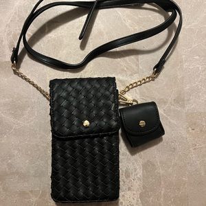 On the move phone crossbody bag